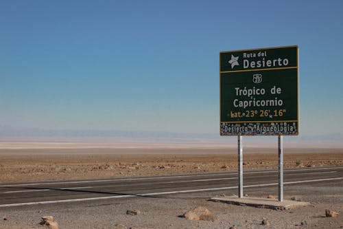 Trópico de Capricornio, Ruta del Desierto.