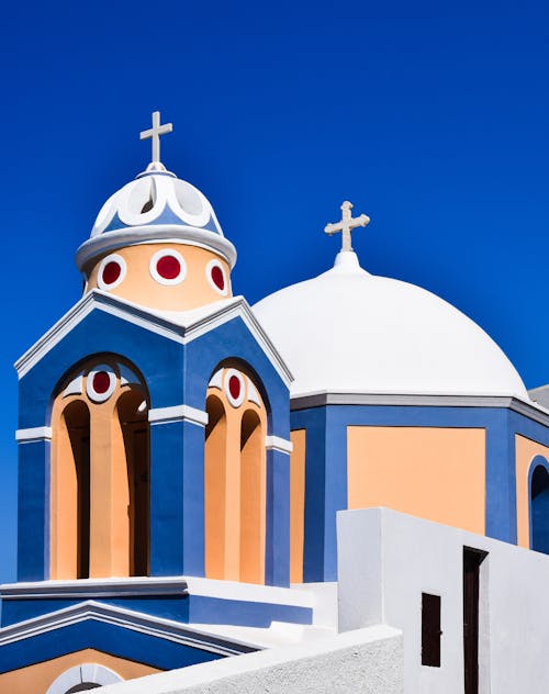 Agios Stylianos Catholic Church on Santorini