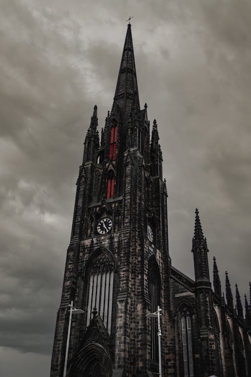 Kostnadsfri bild av dyster, edinburgh, gotisk arkitektur