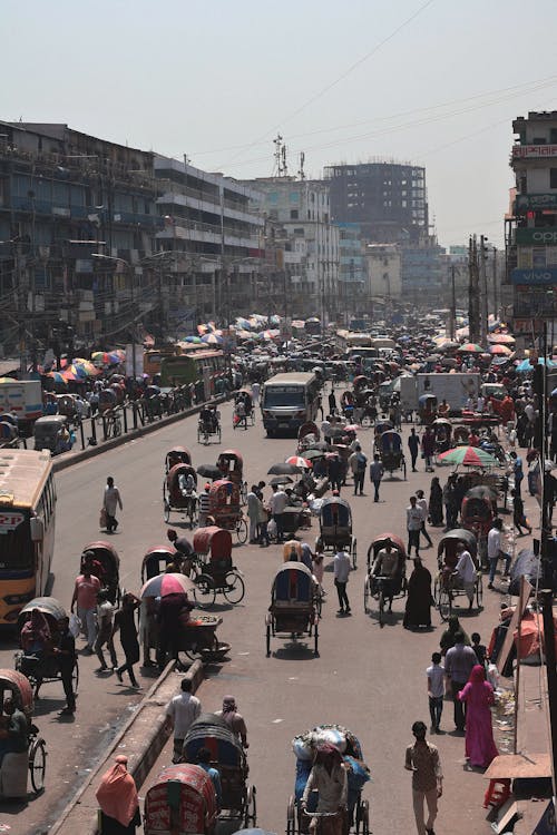 Foto profissional grátis de andando, automóveis, bangladesh