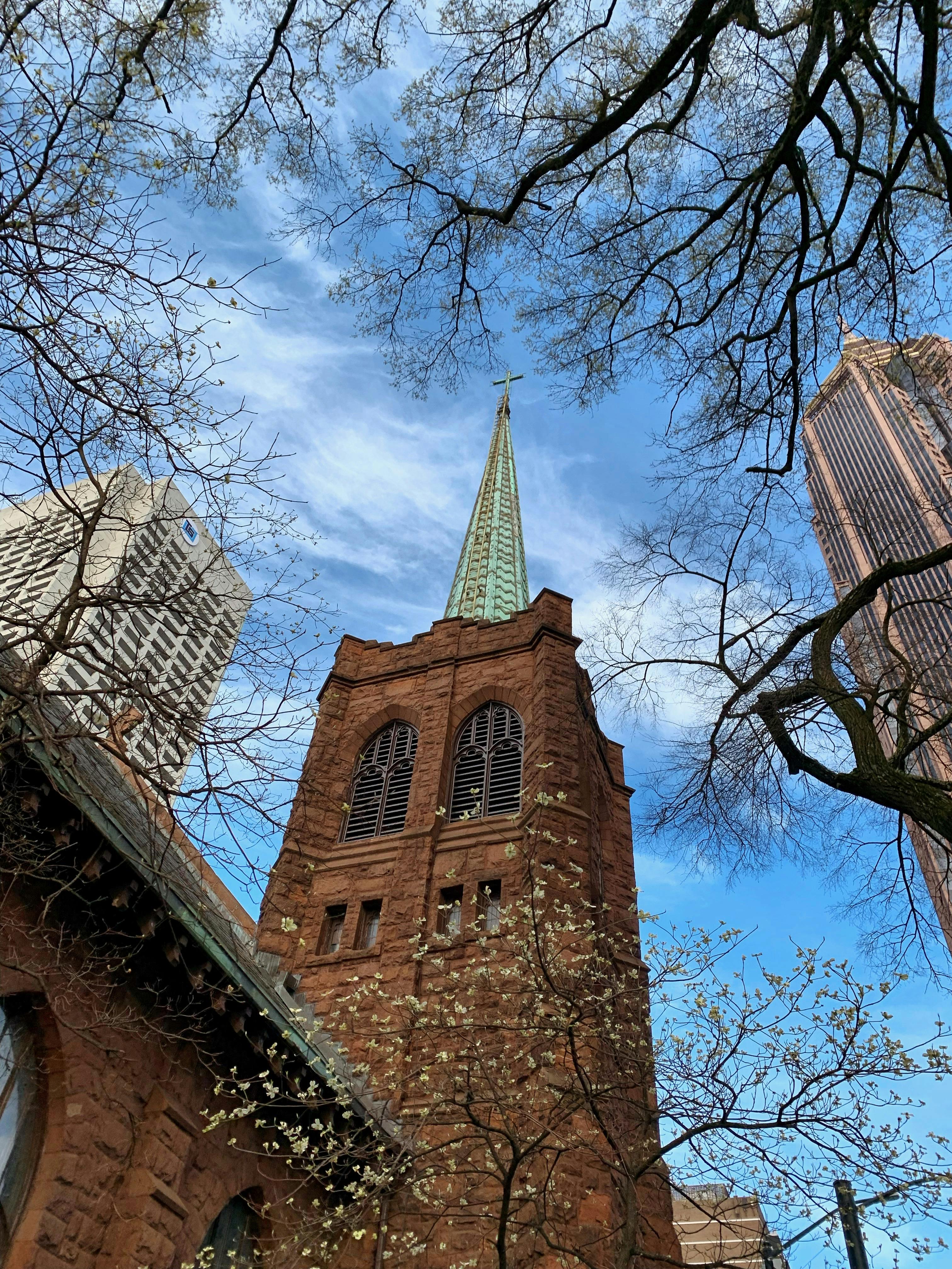 church in downtown