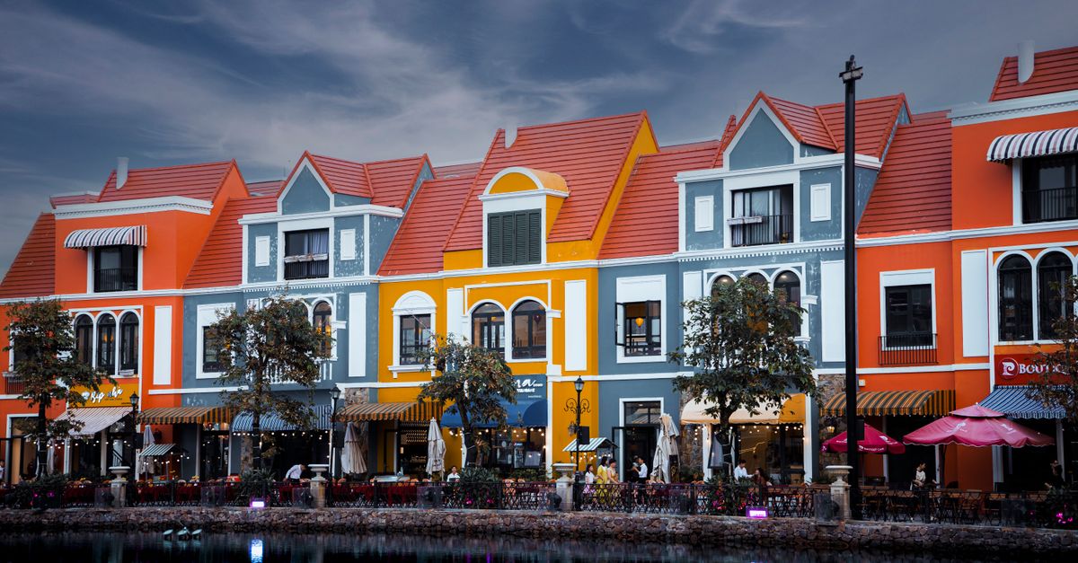 Casas de colores de Willemstad en Curazao donde funciona la eSIM de viaje