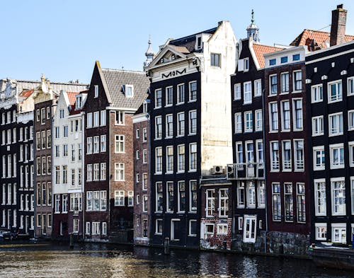 Immagine gratuita di amsterdam, canale, città