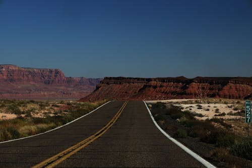 Amerika, arizona, asfalt içeren Ücretsiz stok fotoğraf