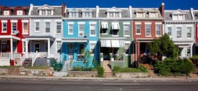 White Blue and Gray Concrete Building