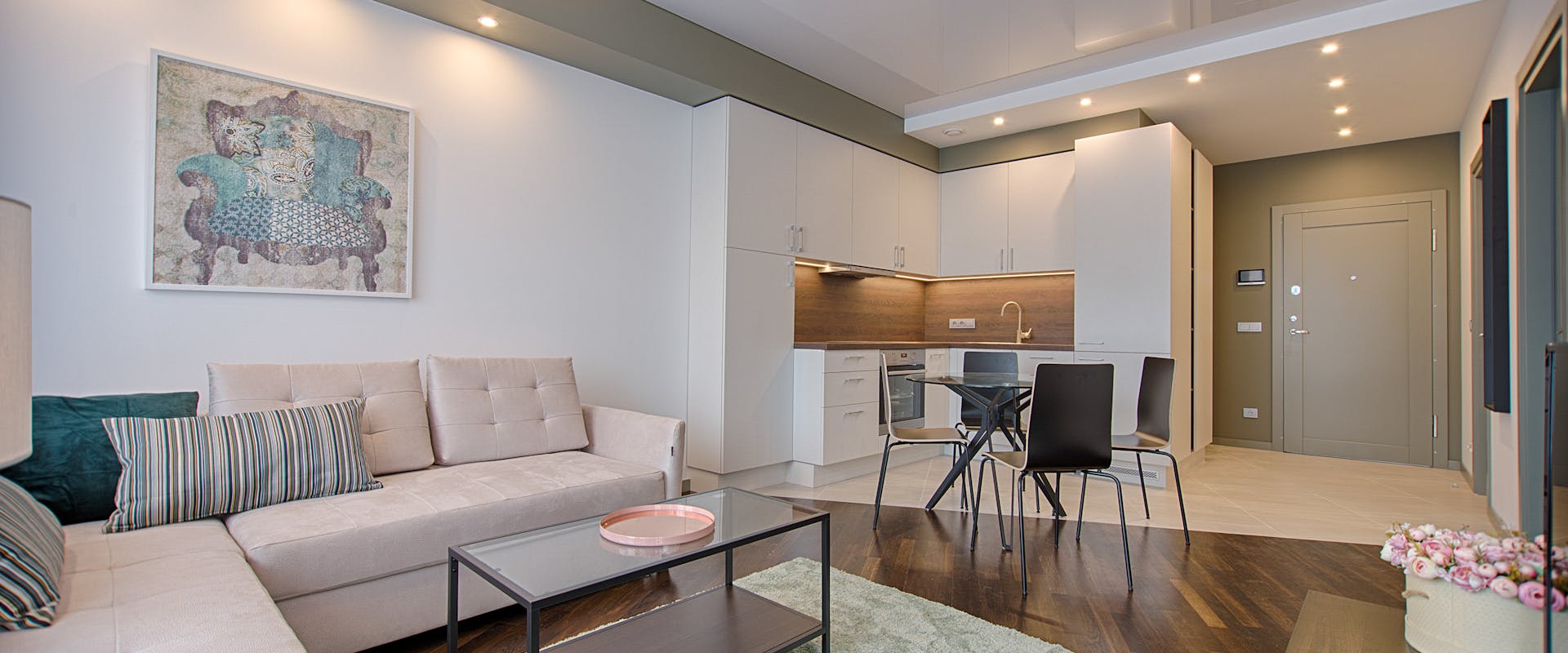 Modern home interior for buyers