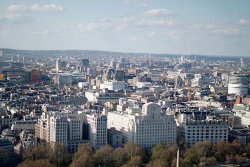 Cityscape of London, England