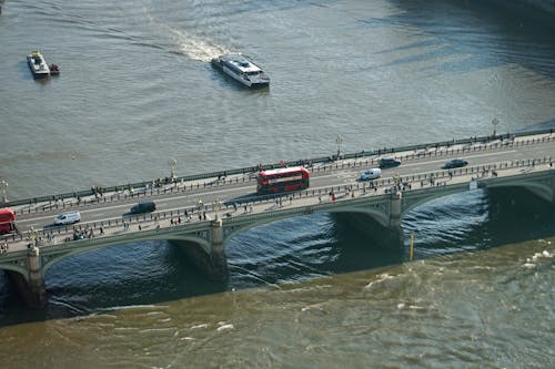 Ảnh lưu trữ miễn phí về cầu, chụp ảnh trên không, con sông