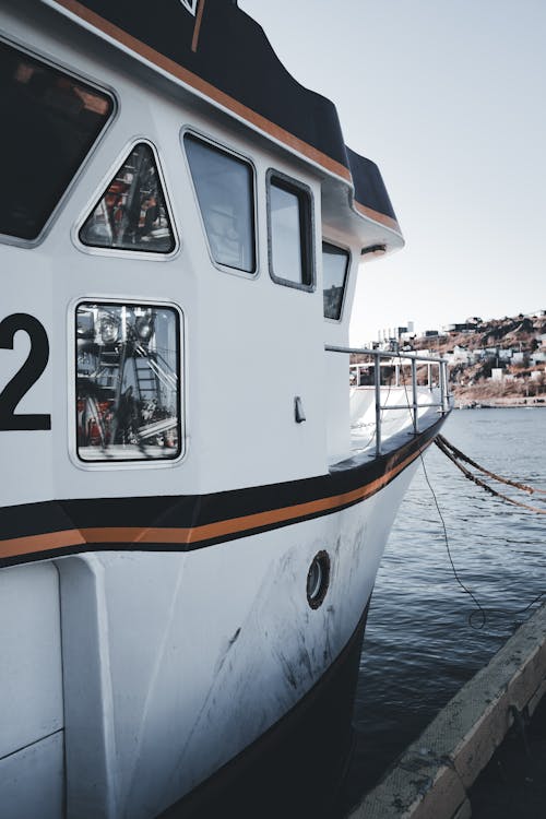 Ship Moored in the Port