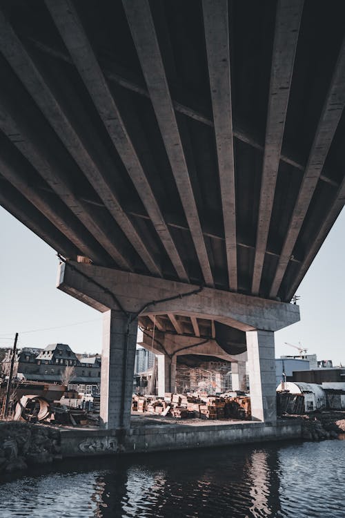 垂直拍摄, 橋, 橋樑 的 免费素材图片