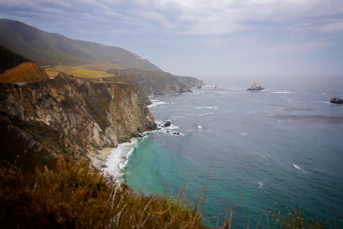 Δωρεάν στοκ φωτογραφιών με ακτή, βόρεια καλιφόρνια, γκρεμός Φωτογραφία από στοκ φωτογραφιών