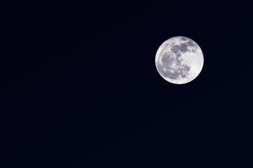 คลังภาพถ่ายฟรี ของ จันทรา, ท้องฟ้า, พระจันทร์เต็มดวง
