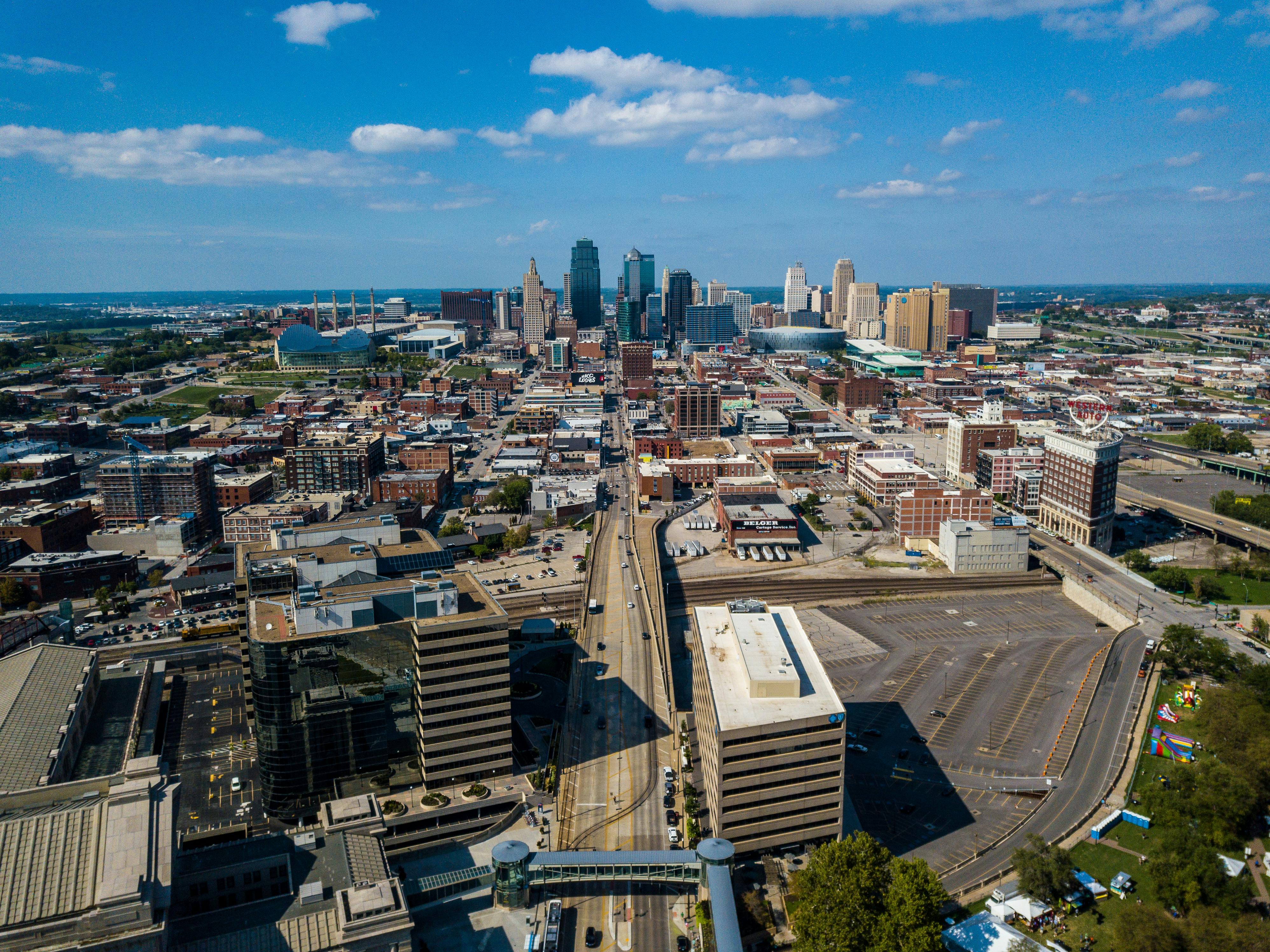 Free stock photo of blue sky, kansas city, Kauffman Center