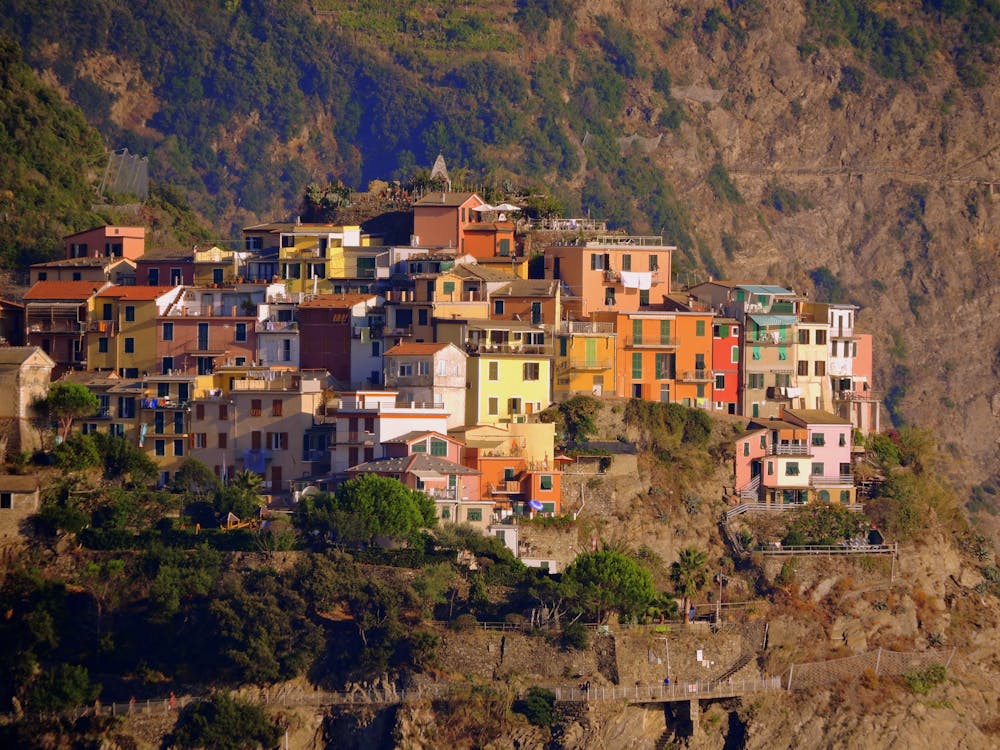 Fotobanka s bezplatnými fotkami na tému architektúra, budovy, Cinque Terre