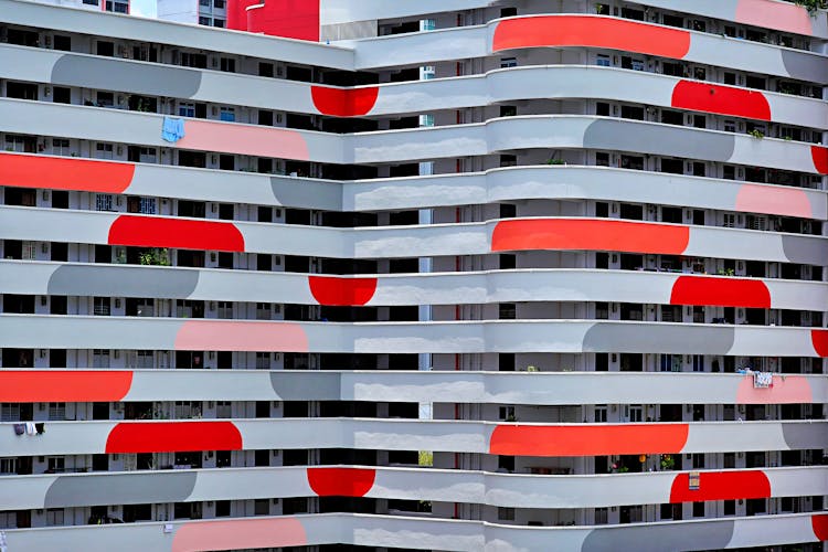 A Business Building With Balconies