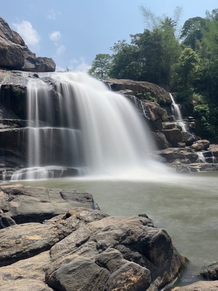 Waterfall In Nature