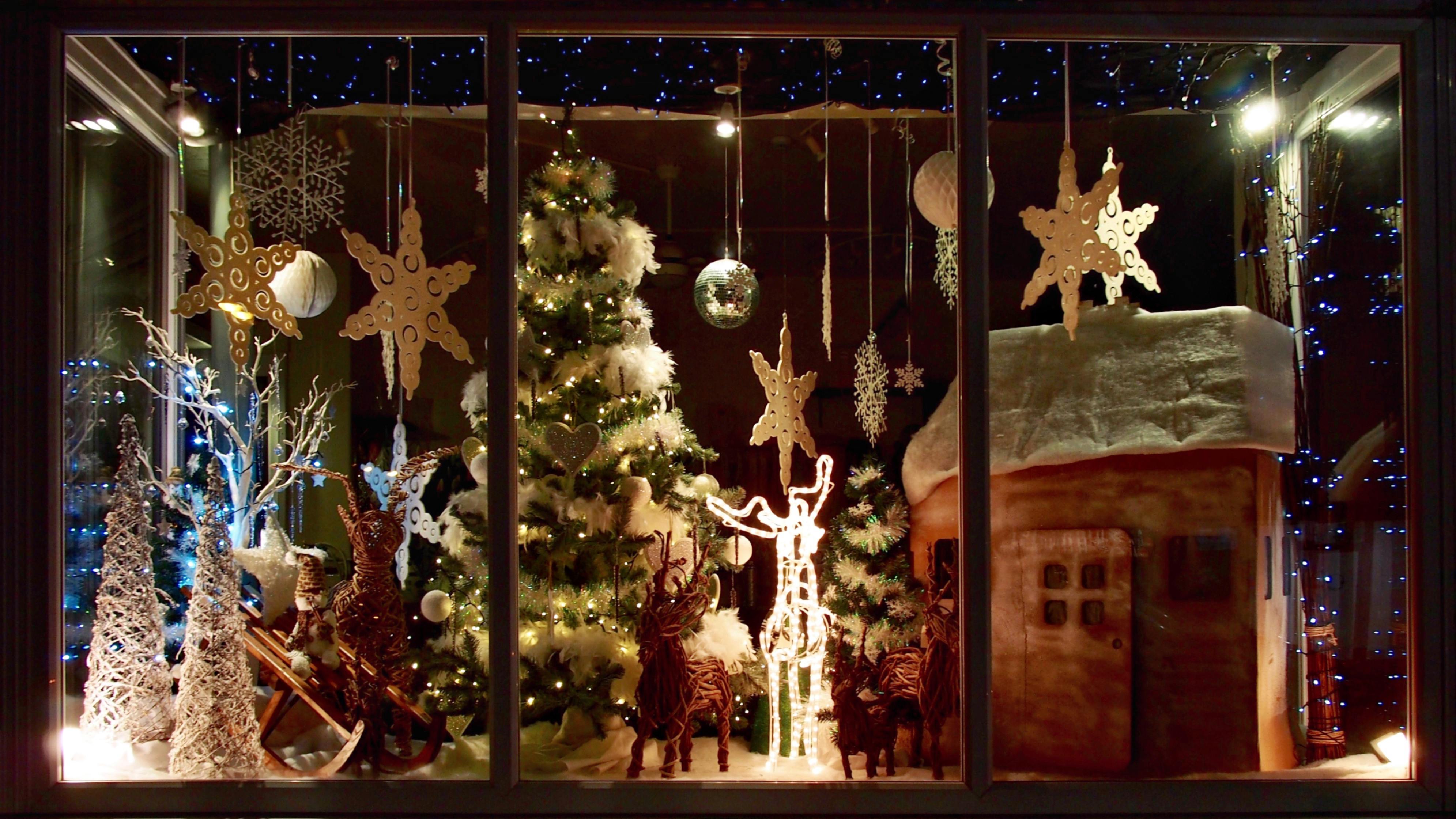 Free stock photo of Christmas Shop Window