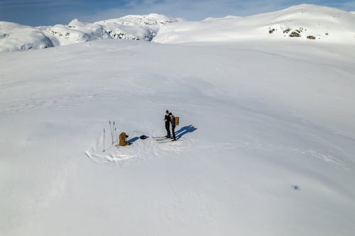 冬季, 山, 滑雪 的 免費圖庫相片