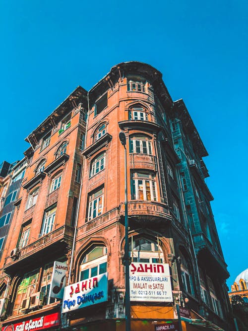 Sunlit Building Corner