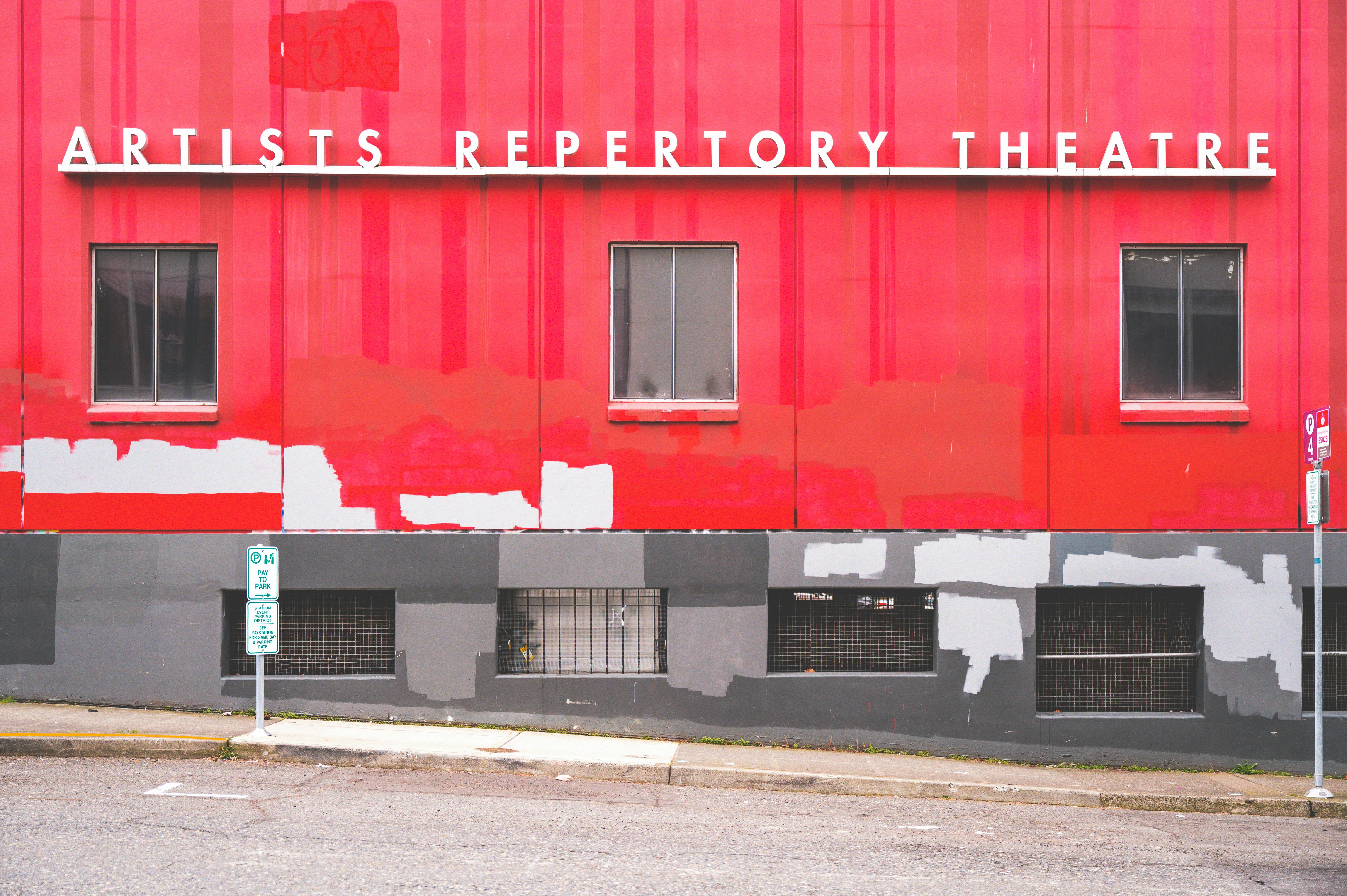 exterior of the artists repertory theatre in portland oregon united states