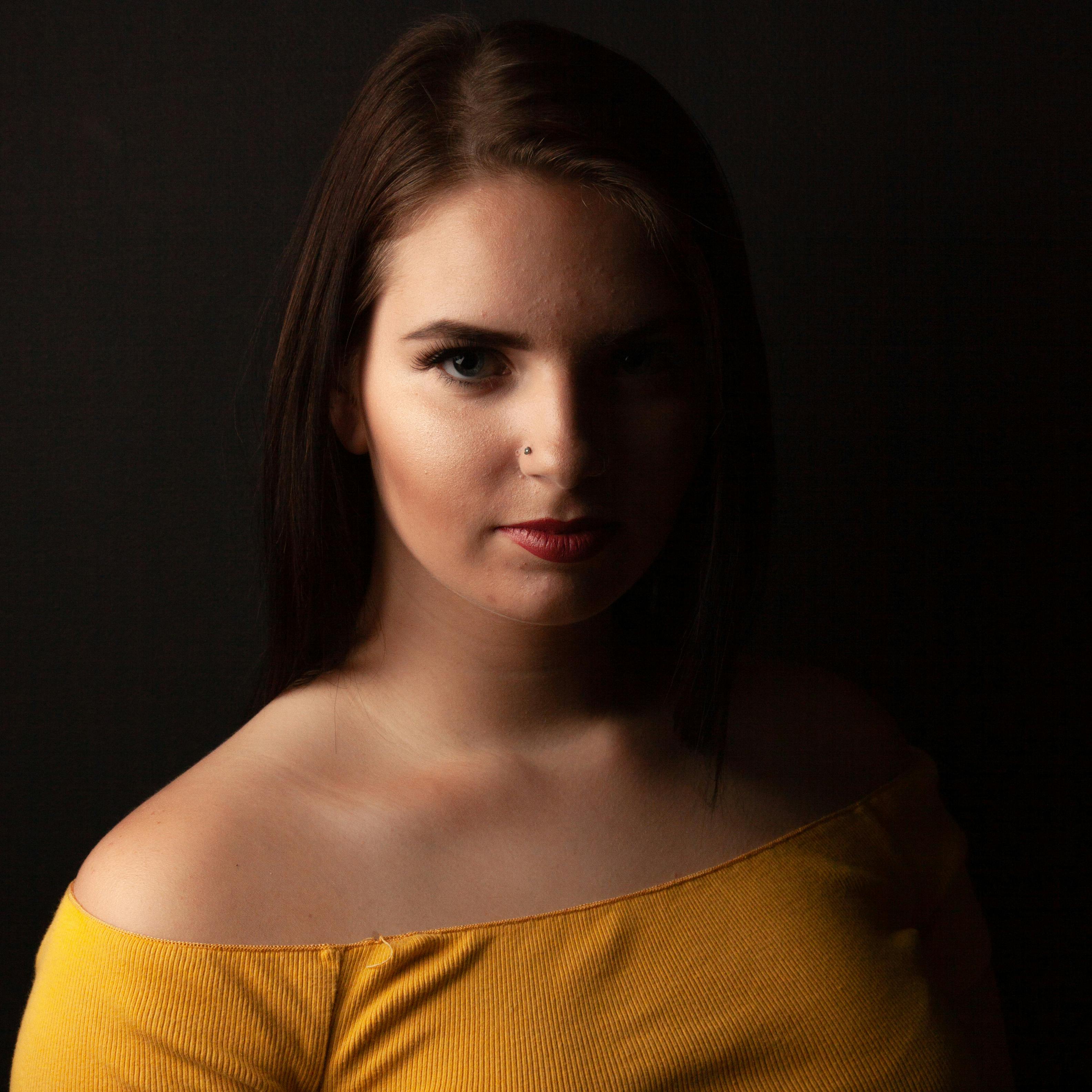 Free stock photo of black background, fashion model, female