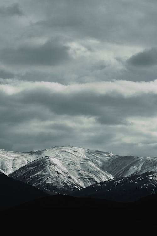 Immagine gratuita di colline, inverno, montagne