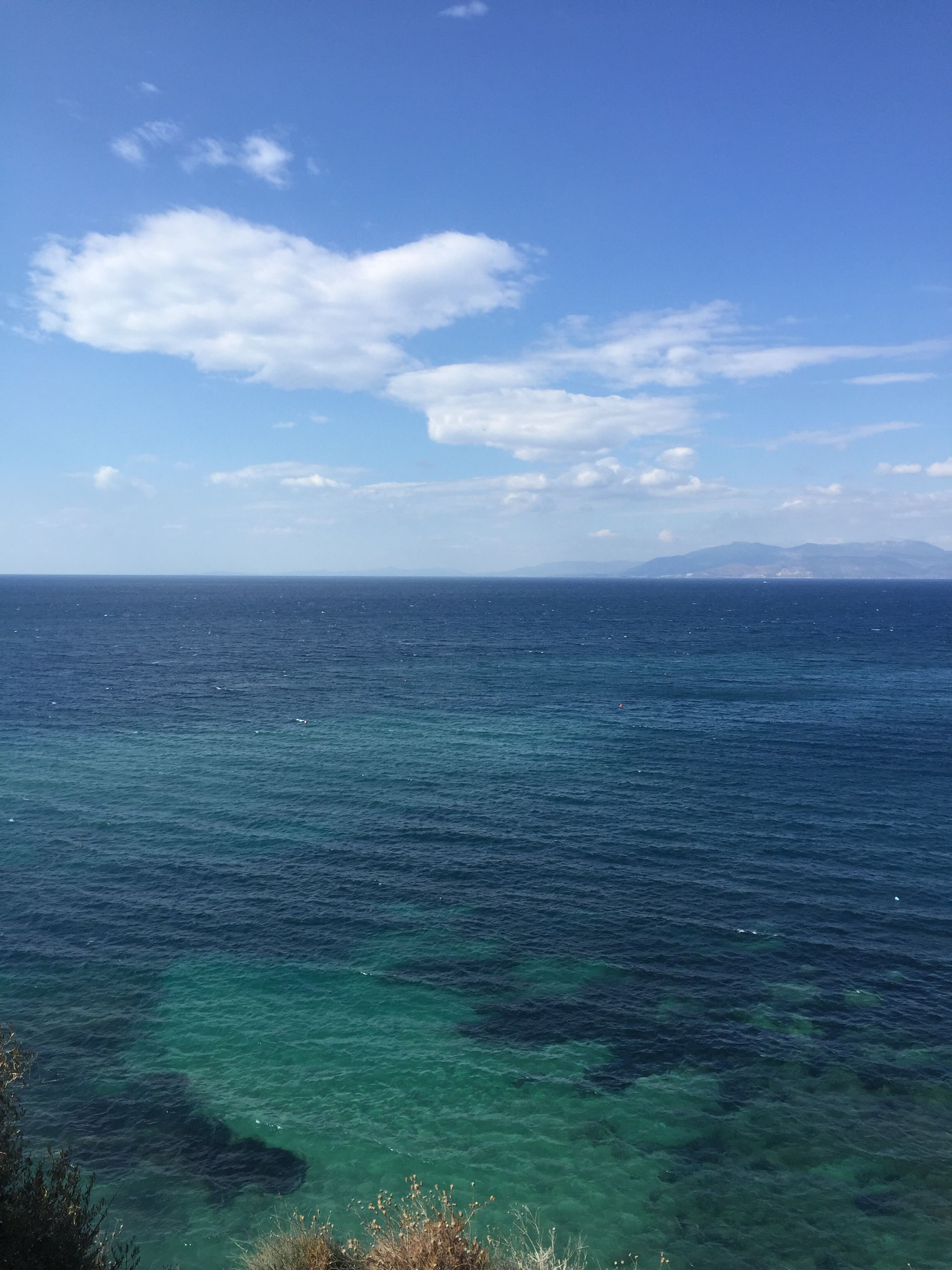 Blue Sea Water under Blue Sky · Free Stock Photo