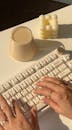 Hands on a Computer Keyboard