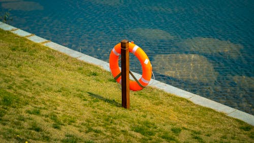 Immagine gratuita di appeso, palo di legno, piscina