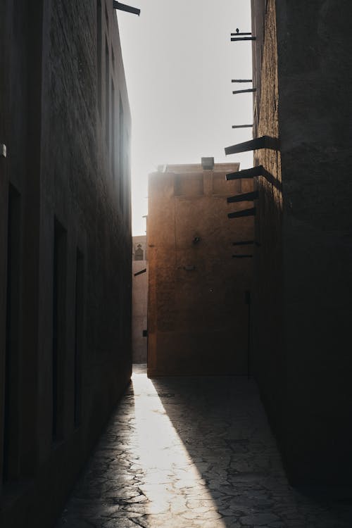 Sunlight in Narrow Alley