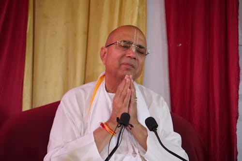 Photos gratuites de chauve, dr vrindavan chandra das, homme