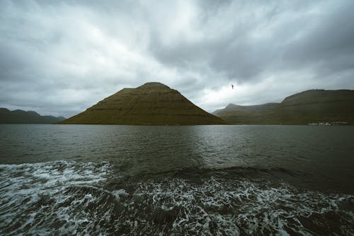 Faroe Islands on Gloomy Day