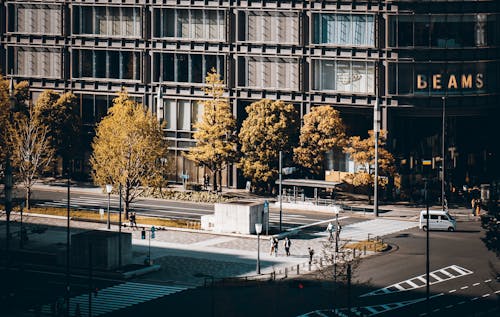 Fotobanka s bezplatnými fotkami na tému asfalt, budovy, centrálne štvrte