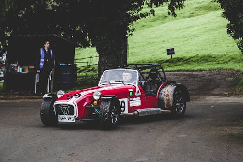 Foto d'estoc gratuïta de automoció, carrera, caterham set