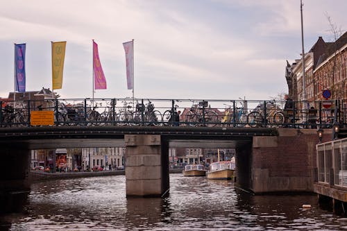 Δωρεάν στοκ φωτογραφιών με Άμστερνταμ, αστικός, γέφυρα