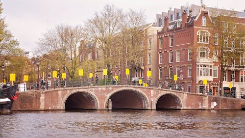 Bridge over a Canal in Amsterdam