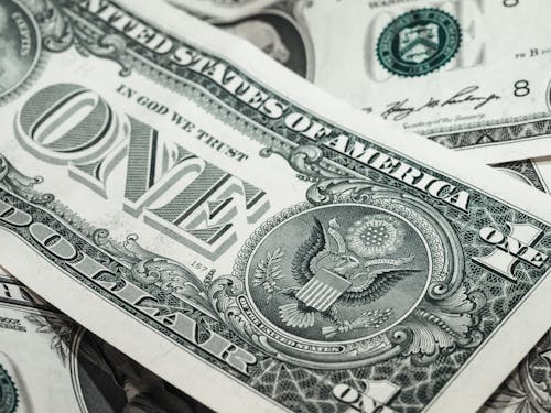 1 Nota De Dólar Americano