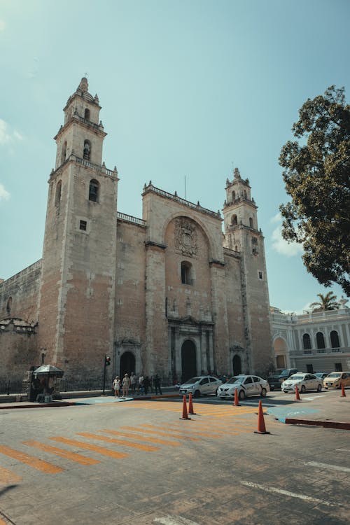 Základová fotografie zdarma na téma arcidiecéze yucatan, budova, katolík