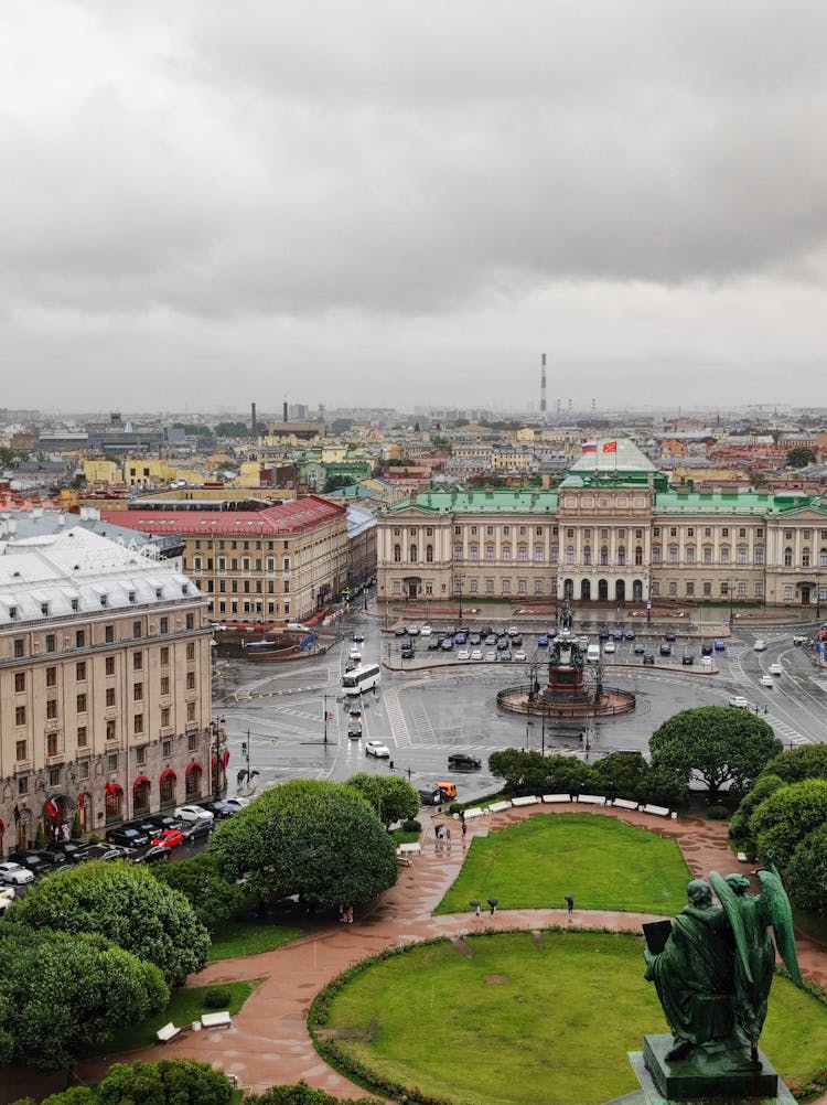 View Of The Legislative Assembly Of Saint Petersburg, Russia 