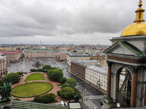 Saint Isaacs Square in Saint Petersburg