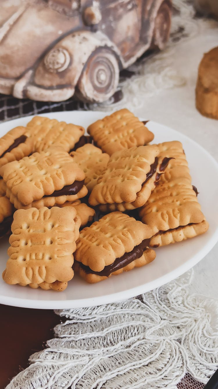 Biscuits With Chocolate