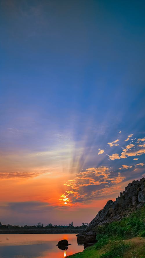 Gratis stockfoto met mooie zonsondergang