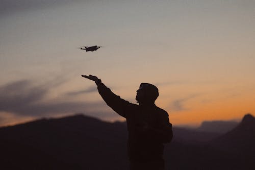 Gratis lagerfoto af drone, flyve, håndhævet