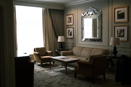 Vintage Design of Living Room