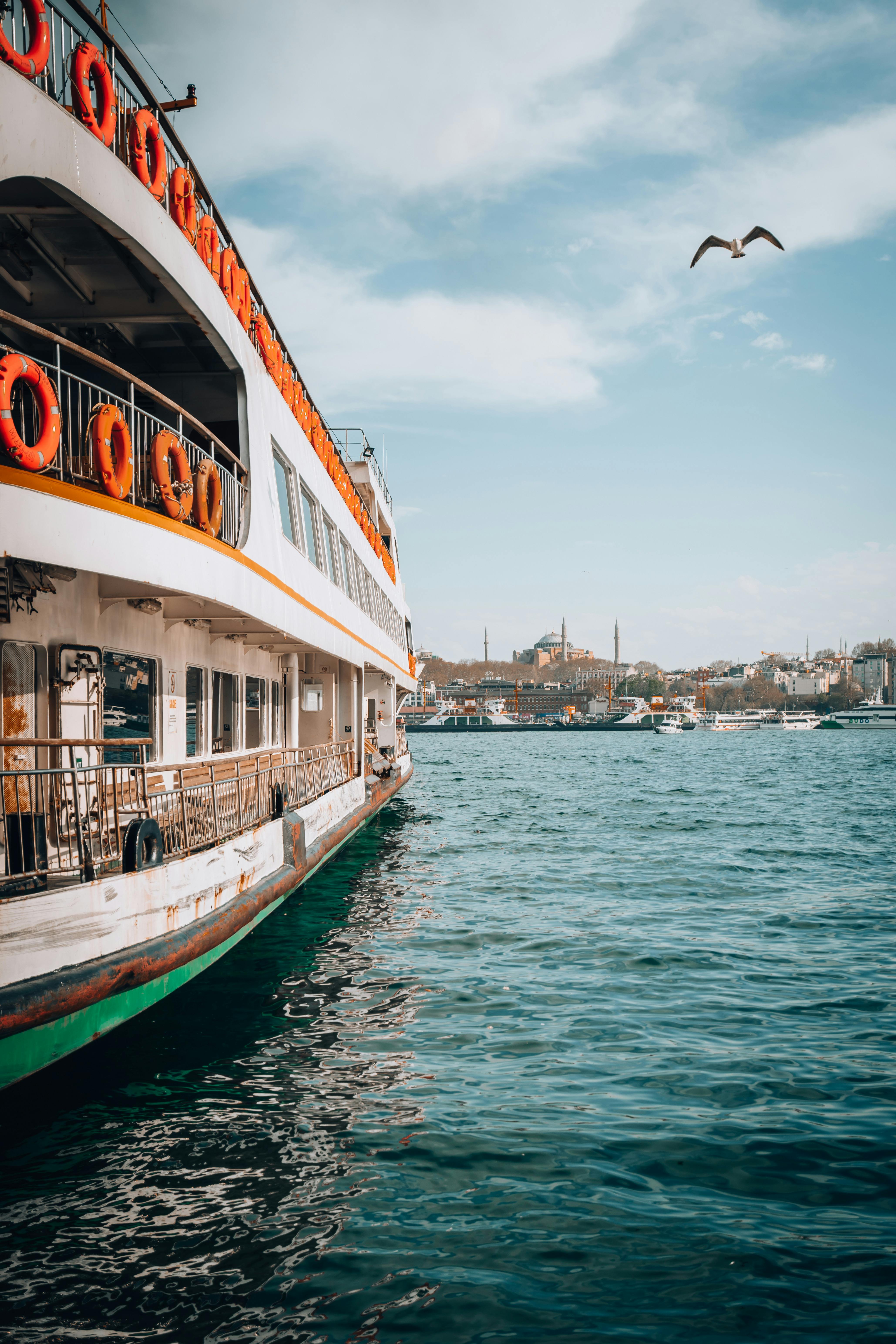 Strait #lighthouse #panorama #Istanbul #Turkey The Bosphorus #2K #wallpaper  #hdwallpaper #desktop | Panorama, Lighthouse, Istanbul