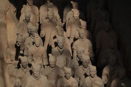 Terracotta Warriors with an archaeologist — Xi'an