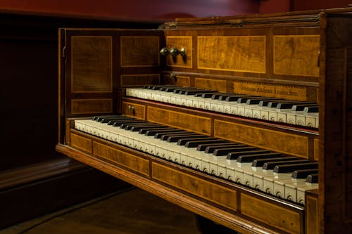 Vintage, Wooden Piano