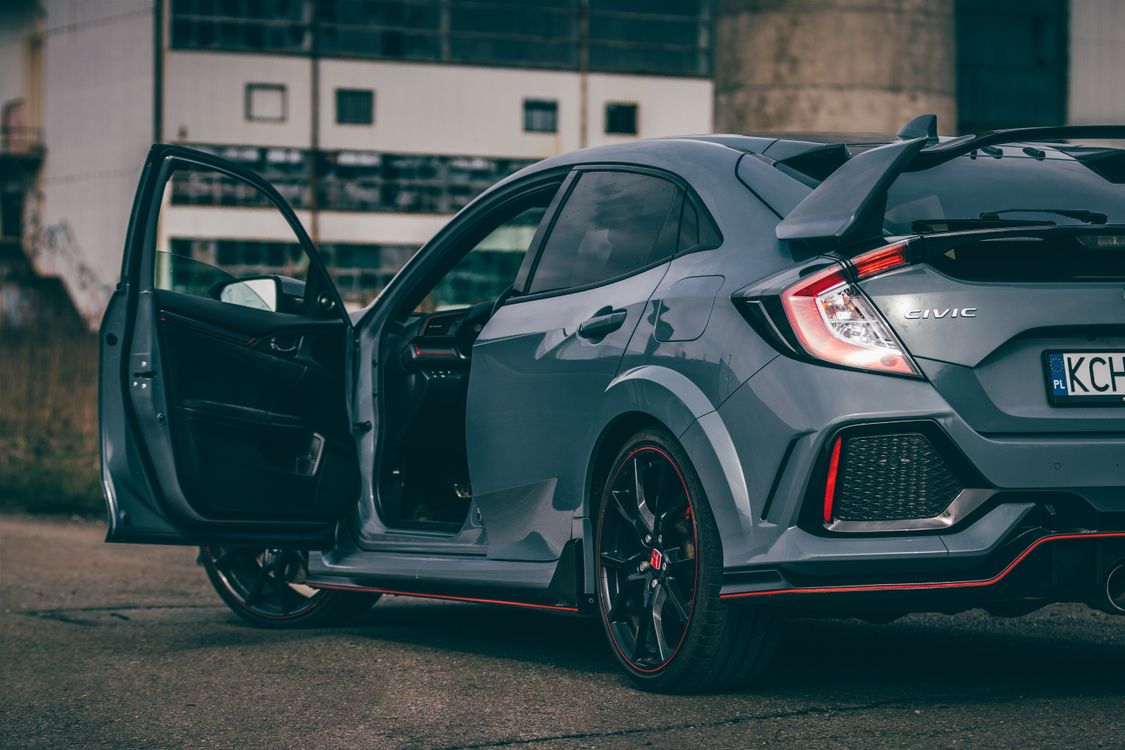 Type R Gris Gray Honda Civic Type R · Free Stock Photo