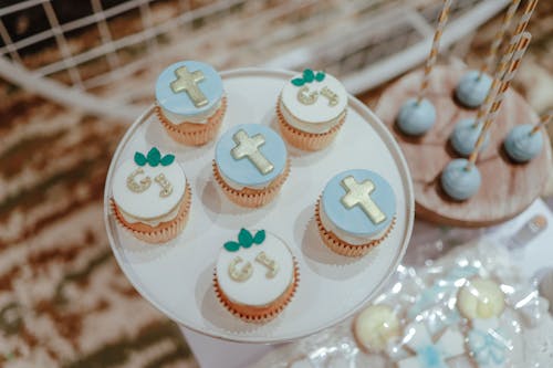 Photos gratuites de aliments, christianisme, cupcakes