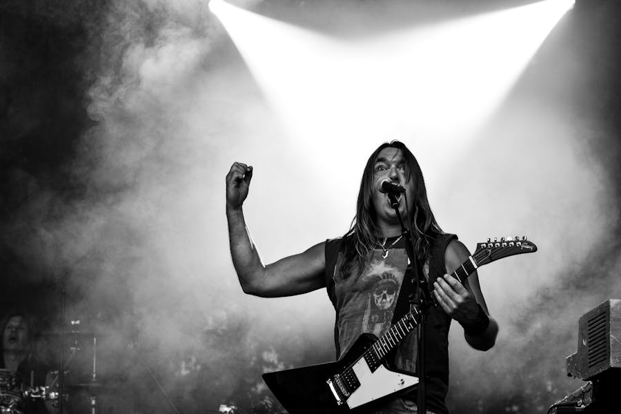How does rock music affect the brain?